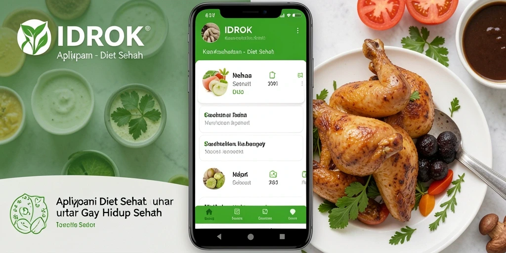 Tampilan antarmuka IDROK yang menarik dan fungsional.