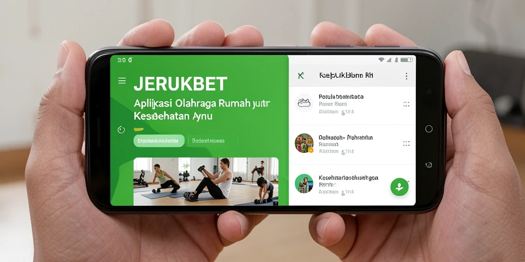 Tampilan antarmuka aplikasi JERUKBET yang modern dan mudah digunakan.
